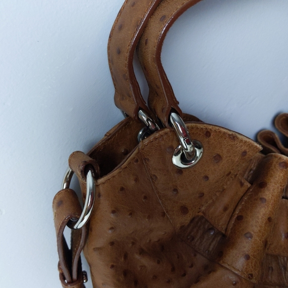 🌿FURLA OSTRICH LEATHER BAG🌿 - Picture 11 of 12